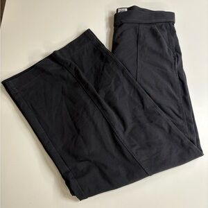 Womens LEE Work Pant Black Straight-Leg Pants